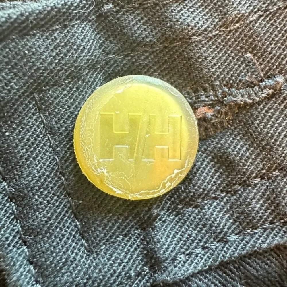 Helly Hansen Work Wear Pants Mens Size W34 X L32 Black Paint Staining Cargo Pant - Picture 10 of 16